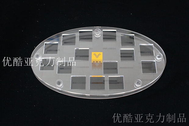 上海有機(jī)玻璃制作化妝品托架